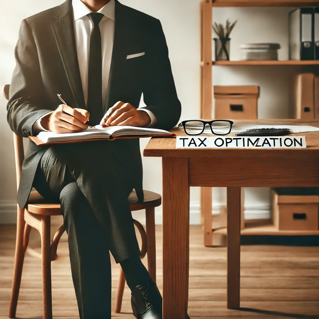 A professional individual writing about tax optimization